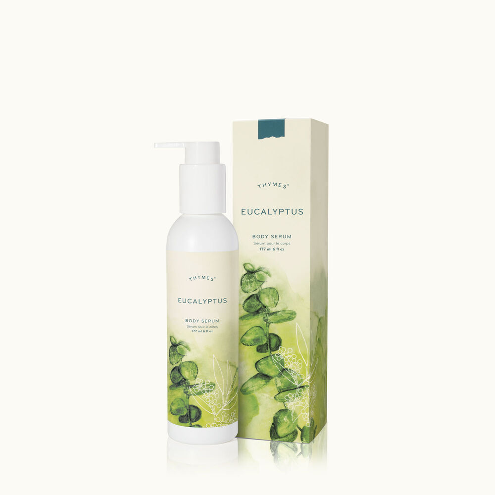 Thymes Eucalyptus Body Serum is an energizing fragrance image number 0